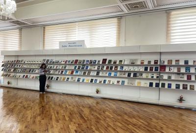 Milli Kitabxanada “Xalq şairi Sabir Rüstəmxanlı” adlı kitab sərgisi istifadəçilərə təqdim olunub
