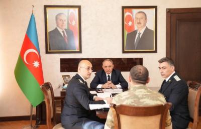 Baş prokuror Xankəndidə vətəndaşları qəbul edib