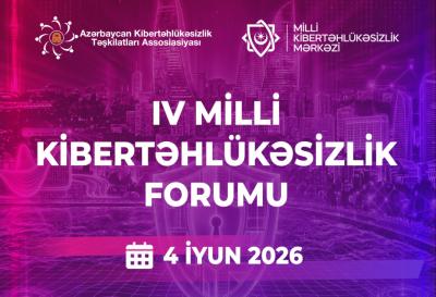 Bakıda IV Milli Kibertəhlükəsizlik Forumu keçiriləcək