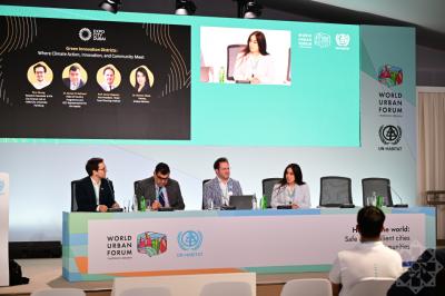 WUF13-də yaşıl innovasiya bölgələrinin şəhər inkişafında rolundan bəhs olunub