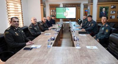 Qazaxıstan generalının rəhbərlik etdiyi nümayəndə heyəti Azərbaycana gəlib