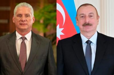 Kuba dövlət başçısı Prezident İlham Əliyevi təbrik edib