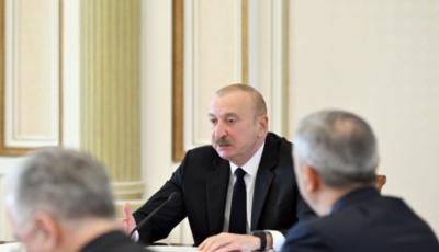 "Ölkə üzrə qazlaşmanın səviyyəsi 96 faizdir" - İlham Əliyev