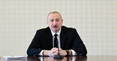 "Şirvan kanalı gələn il istifadəyə veriləcək, Qarabağ kanalının yenidən qurulmasına başlamışıq" - Prezident