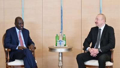 Keniya prezidenti Uillyam Samoei Ruto Prezident İlham Əliyevi təbrik edib