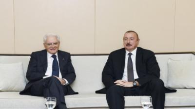 İtaliya Prezidenti Azərbaycan liderini təbrik edib