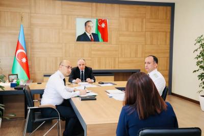 Kamran Əliyev Qaradağ rayonunda vətəndaşları qəbul edib