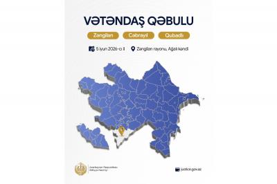 Fərid Əhmədov Zəngilanda vətəndaşları qəbul edəcək