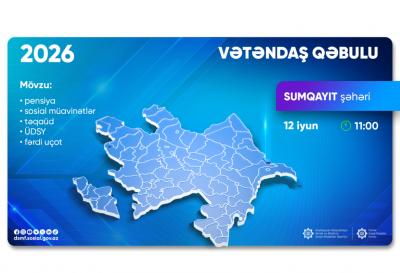 DSMF-nin sədri Sumqayıtda vətəndaşların müraciətlərini dinləyəcək