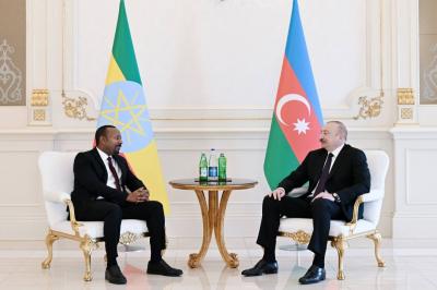 Prezident İlham Əliyev Efiopiya Baş nazirinə təbrik ünvanlayıb