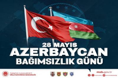 Türkiyə MN Azərbaycanı Müstəqlillik Günü münasibətilə təbrik edib