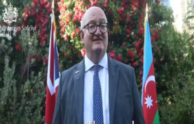 Britaniyanın yeni səfiri Azərbaycanı Müstəqillik Günü münasibətilə təbrik edib