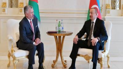 İordaniya Kralı Prezident İlham Əliyevə təbrik ünvanlayıb
