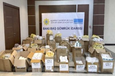Azərbaycanan qanunsuz gətirilmiş külli miqdarda dərman vasitələrinin realizə edilməsinin  qarşısı alınıb
