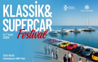 Bakı bulvarında klassik və sürət avtomobillərinin festivalı keçiriləcək