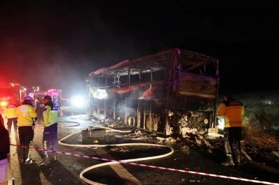 Türkiyədə avtobus qəzası, 8 ölü