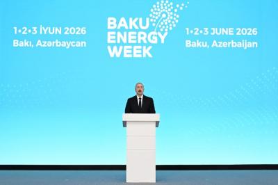 Prezident İlham Əliyev Bakı 31-ci “Baku Energy Forum”un rəsmi açılış mərasimində iştirak edib - YENİLƏNİB-1