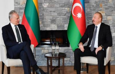 Litva Prezidenti Azərbaycan liderinə təbrik ünvanlayıb