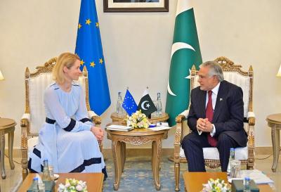 Pakistanın XİN başçısı Kallasla qlobal təhlükəsizliyi  müzakirə edib 