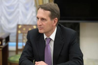 Sergey Narışkin Prezident İlham Əliyevə  təbrik ünvanlayıb