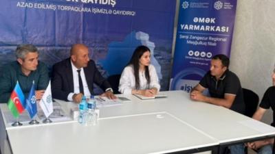 Zəngilanda növbəti əmək yarmarkası keçirilib