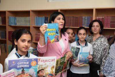 Deputat Elnarə Akimovanın maarifçilik layihəsi Sumqayıtda böyük maraq doğurdu