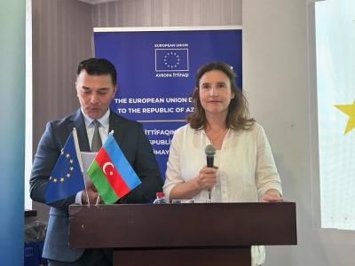 Gəncədə Avropa Bilik Yarışı keçirilib 