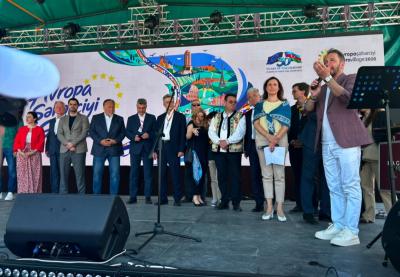 Gəncədə “Avropa Şəhərciyi” keçirilib