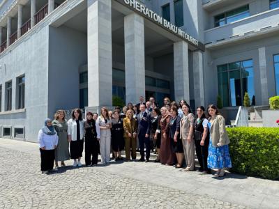 Prezidentin Sərəncamı ilə təltif olunan xalçaçılara medalları təqdim edilib