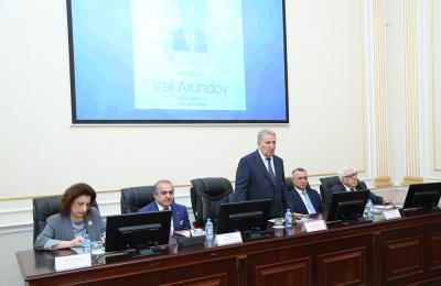 Akademik Vəli Axundovun anadan olmasının 110 illiyinə həsr edilmiş  tədbir keçirilib