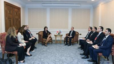 XİN: Azərbaycan–Gürcüstan strateji tərəfdaşlığının hazırkı vəziyyəti müzakirə edilib