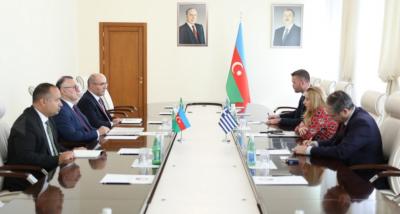 Azərbaycan və Yunanıstan arasında səhiyyə sahəsində əməkdaşlıq genişləndirilir