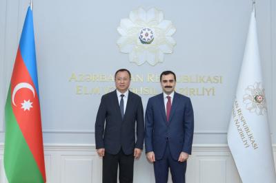 Azərbaycan və Çin arasında elmi əməkdaşlıq əlaqələri genişləndirilir
