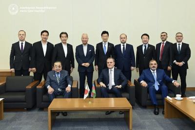 Ceyhun Bayramov yaponiyalı parlamentarilərlə ikitərəfli münasibətləri müzakirə edib