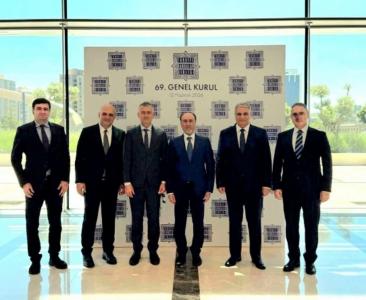Azərbaycan Türkiyə Banklar Birliyinin İllik Toplantısında iştirak edib
