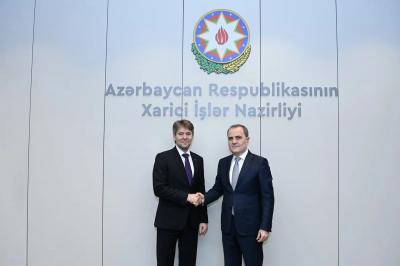 Ceyhun Bayramov Marek Eştoku qəbul edib