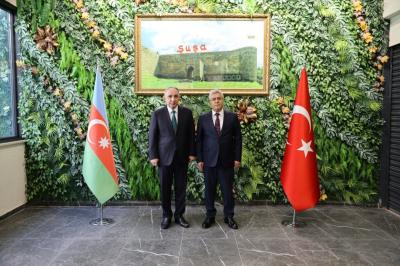 Kamran Əliyev Qarsda səfərdədir