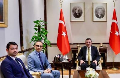 Ramil Həsən və Cevdet Yılmaz TÜRKPA-nın gələcək fəaliyyət istiqamətlərini müzakirə edib