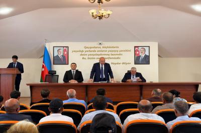 Ağdərə sakinləri sosial müdafiə tədbirləri və mina təhlükəsi ilə bağlı maarifləndirilib 
