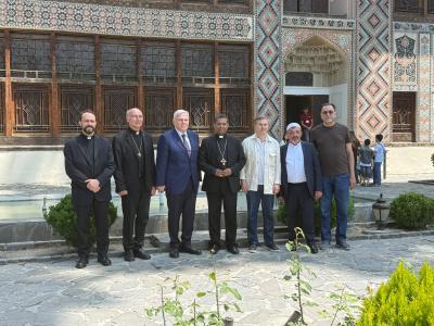 Kardinal Corc Kuvakad Şəkiyə səfər edib