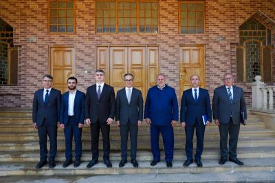 Ramin Məmmədov Lerik şəhər Cümə məscidini ziyarət edib