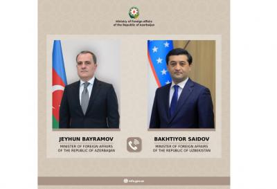 Azərbaycan və Özbəkistan XİN rəhbərləri telefon danışığı aparıb, strateji tərəfdaşlıq müzakirə olunub - YENİLƏNİB