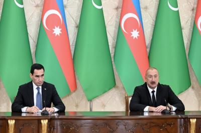 "Azərbaycanla Türkmənistan arasında nəqliyyat-logistika sahəsində əməkdaşlıq uzunmüddətli xarakter daşıyır" -  Prezident