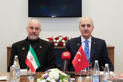 Kurtulmuş və Qalibaf Bakıda görüşdülər