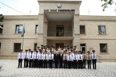 Bakı Hərbi Prokurorluğunun inzibati binasının açılışı olub