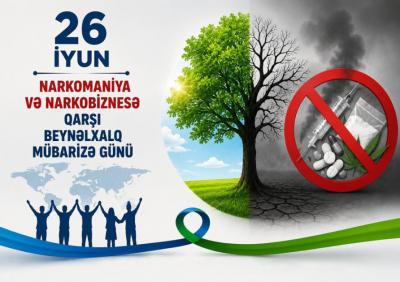 Milli Kitabxanada Narkomaniyaya Qarşı Beynəlxalq Mübarizə Gününə həsr olunmuş sərgi açılıb