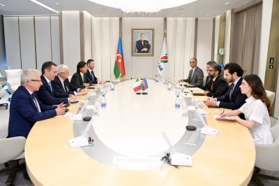 SOCAR İtaliya ilə enerji təhlükəsizliyi və investisiya layihələri üzrə fikir mübadiləsi aparıb
