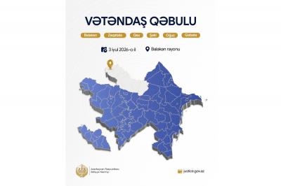 Ədliyyə naziri Balakəndə vətəndaşları qəbul edəcək