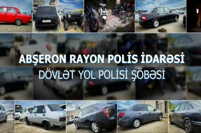 Abşeronda 122 motoxuliqan saxlanılıb -  VİDEO