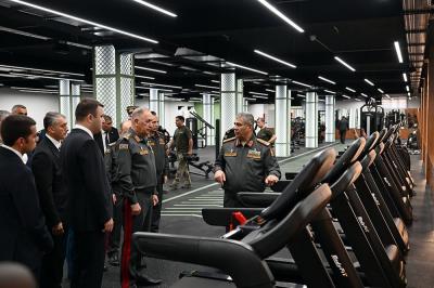 Silahlı Qüvvələr Günündə Müdafiə Nazirliyində yeni obyektlər istifadəyə verilib